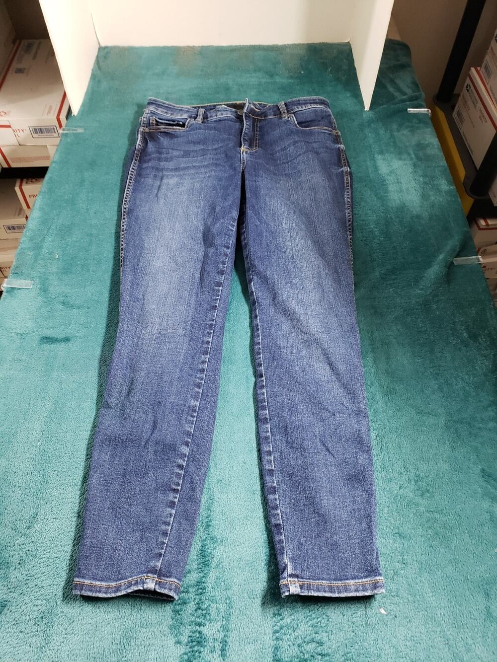 Kut From a Kloth Jeans Size 6 Women Blue Pants Stretch Donna High Rise Ankle